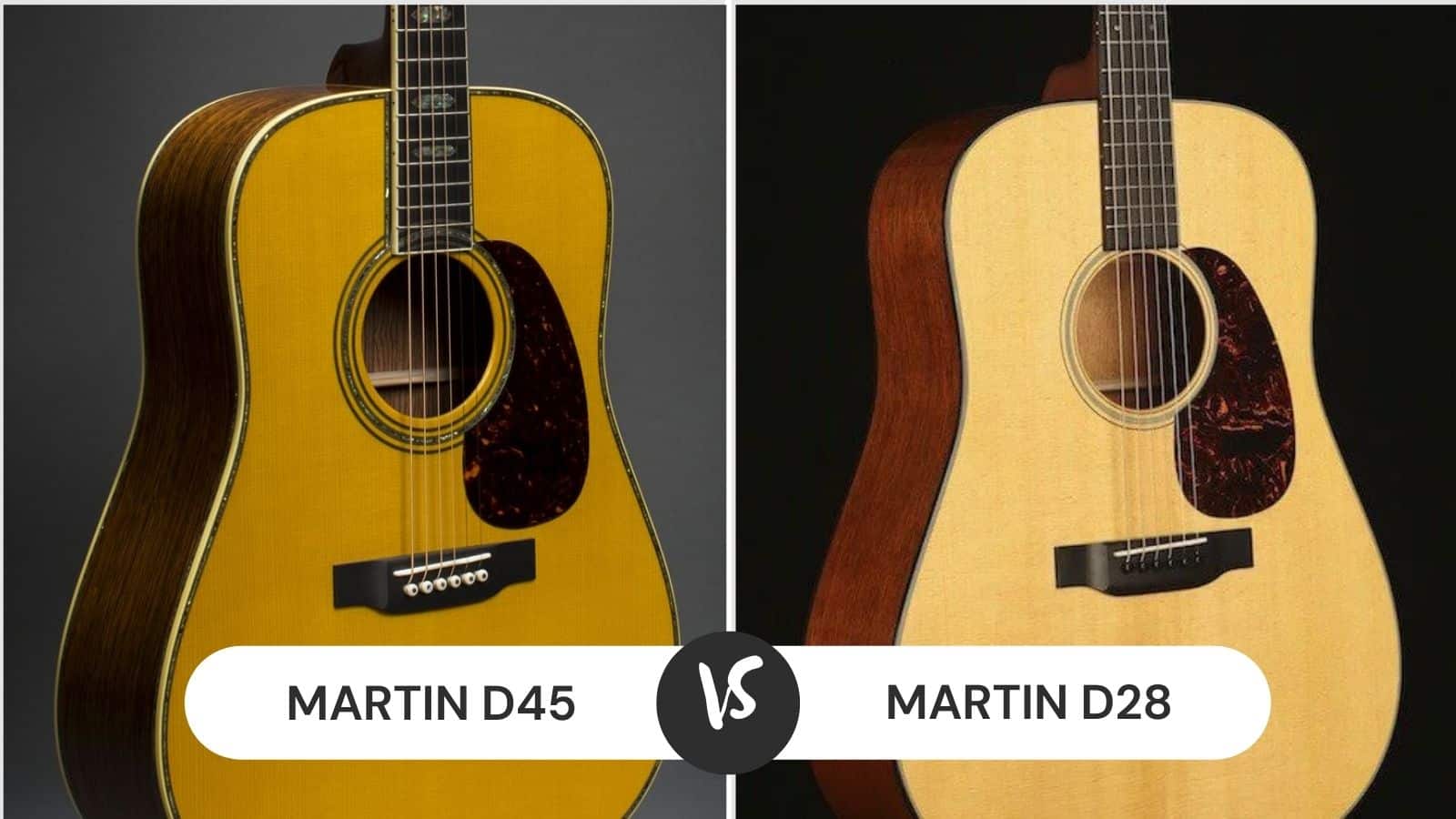 Martin D45 vs D28