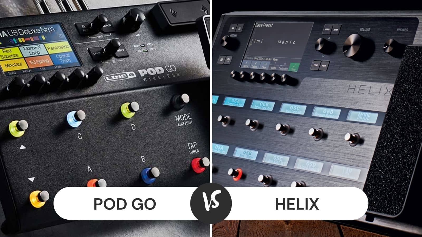 Pod Go vs Helix