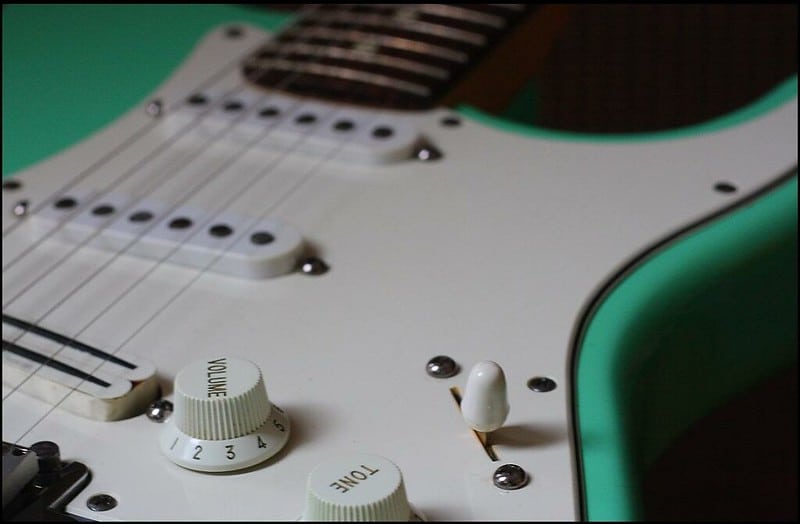 Surf Green Fender Strat