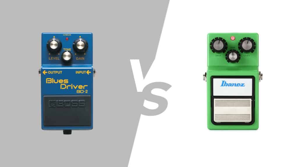 Blues Driver vs Tube Screamer