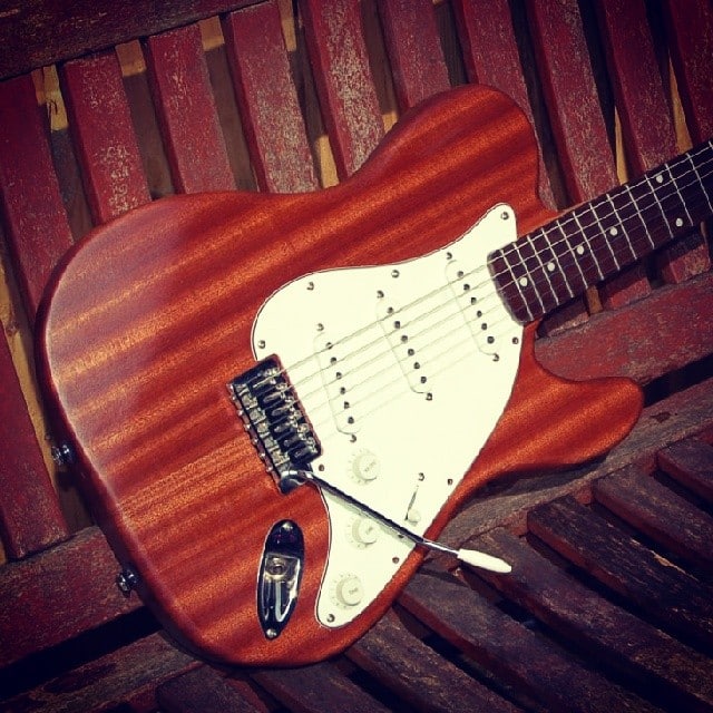 A Sapele Guitar