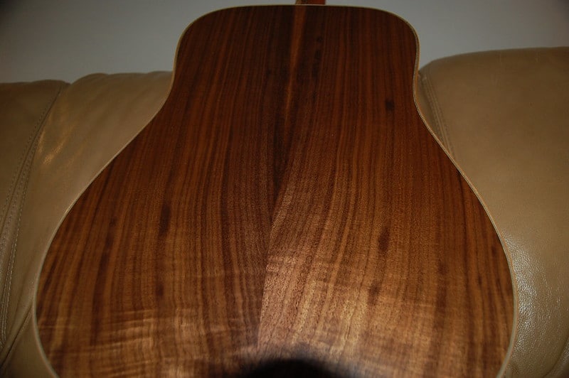 Black Walnut guitar back