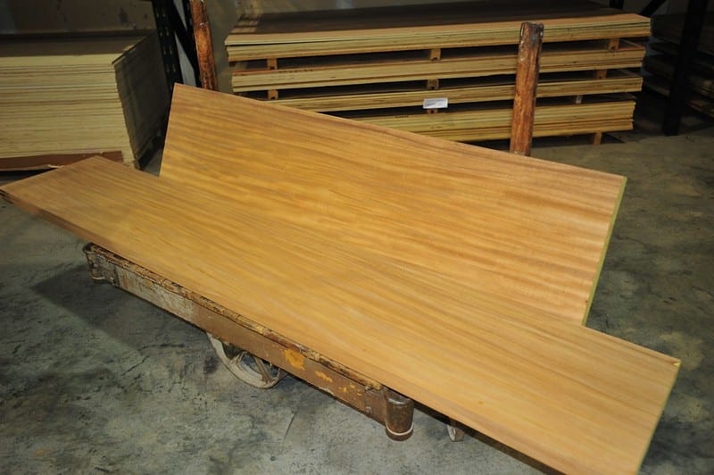 Mahogany Wood Panel
