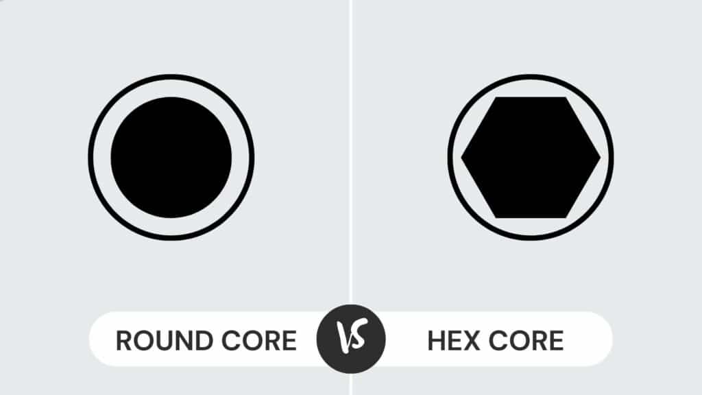 Round Core vs Hex Core Which Should You Choose? CMUSE