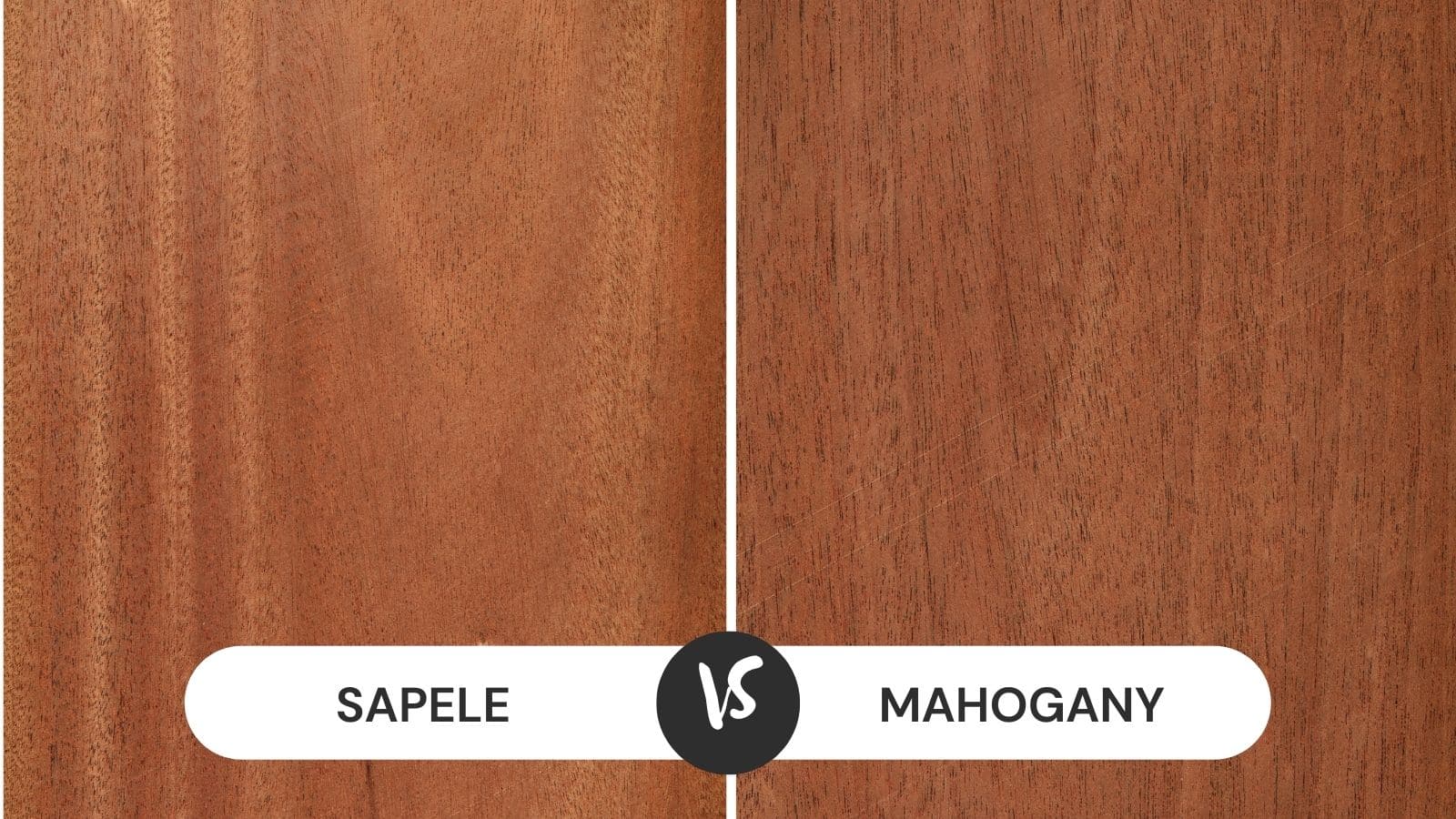 Sapele vs Mahogany