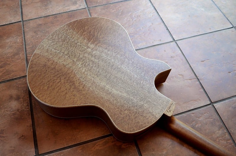 Sapele Back Guitar