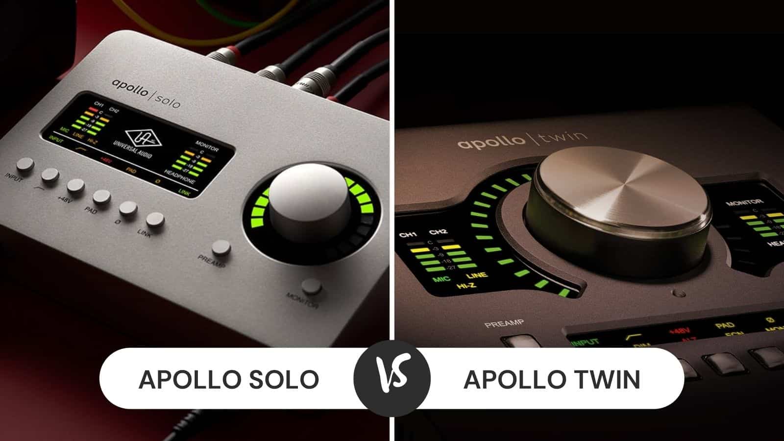 Universal Audio Apollo Twin vs Solo: What's The Difference?