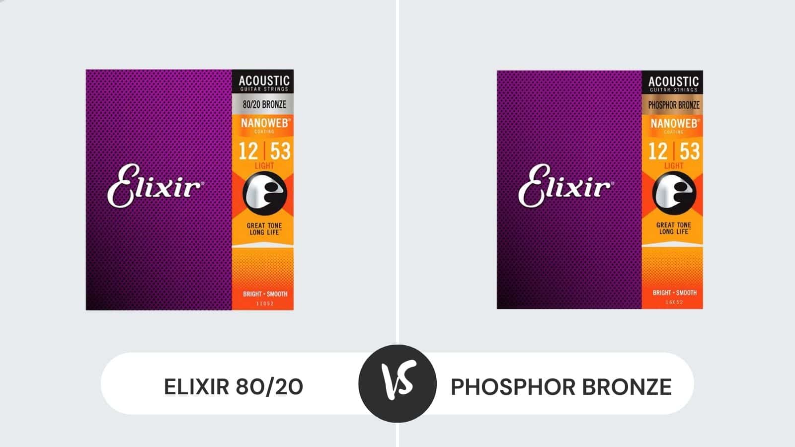 Elixir 80/20 vs Phosphor Bronze