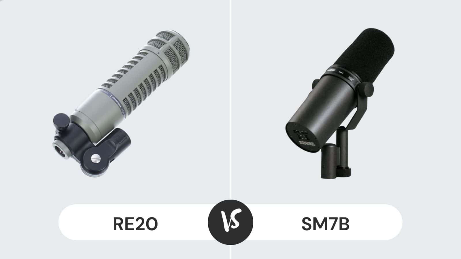 RE20 vs SM7B