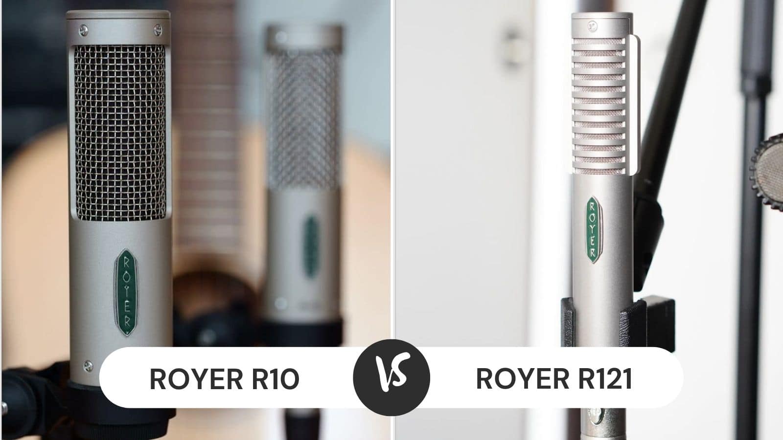 Royer R10 vs R121