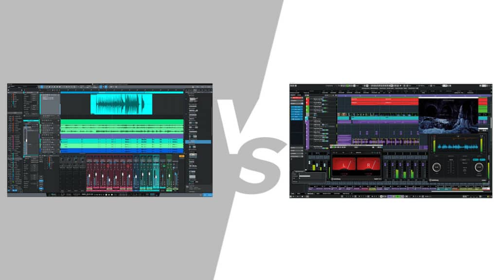 Studio One vs Cubase