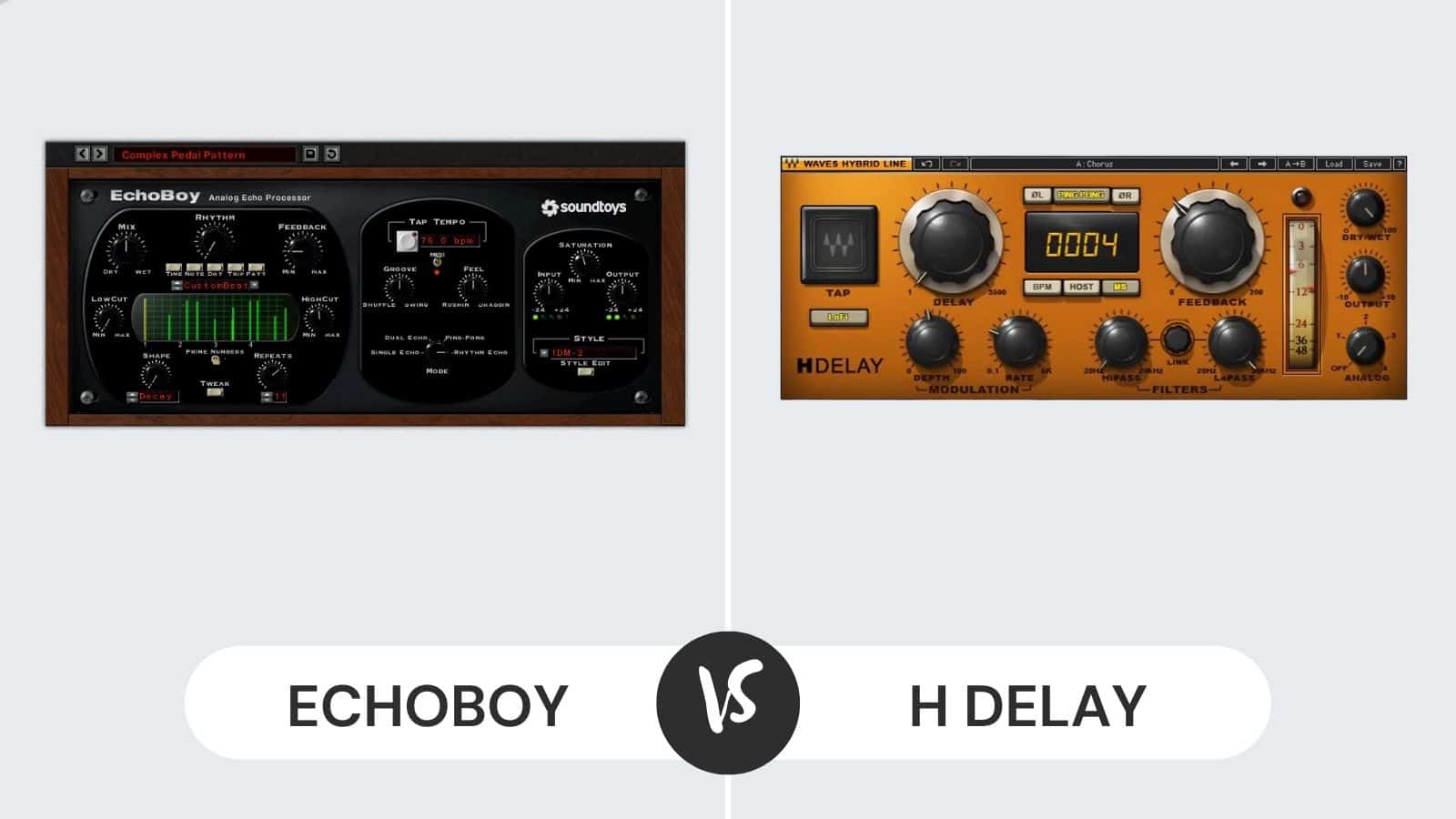 Echoboy vs H Delay