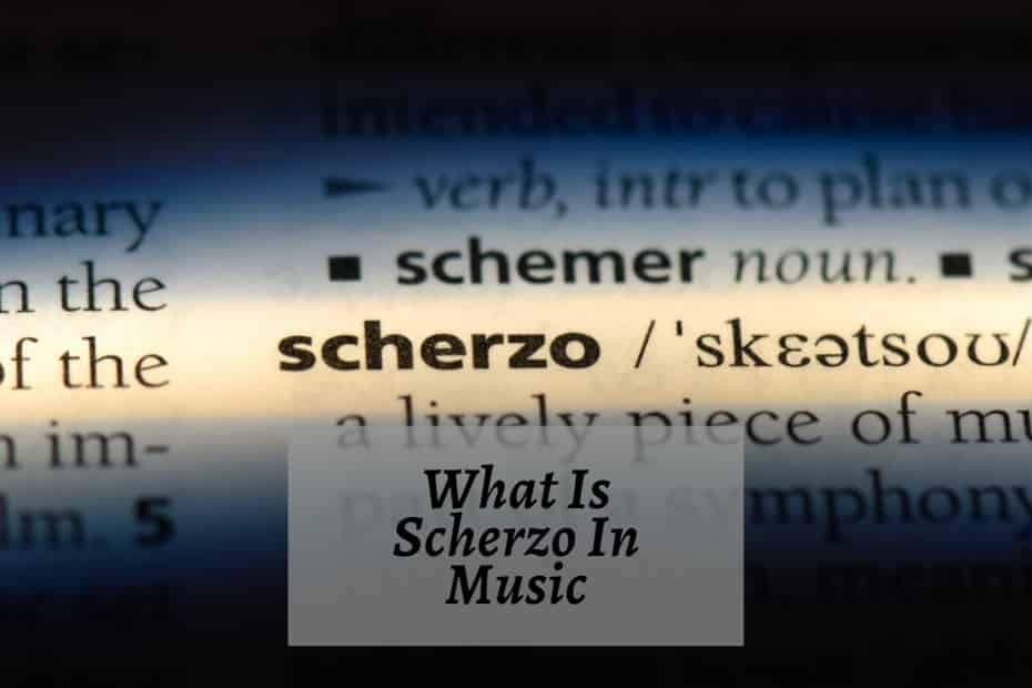 What Is Scherzo In Music