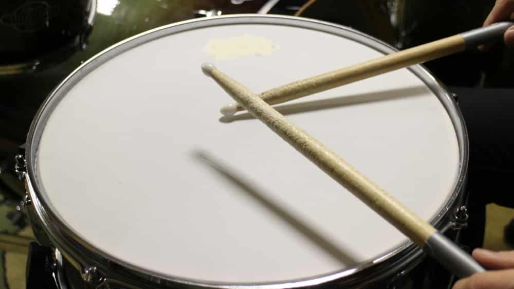 Drums and drumsticks