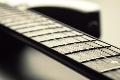 Guitar fretboad