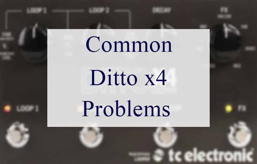 Ditto X4 Problems