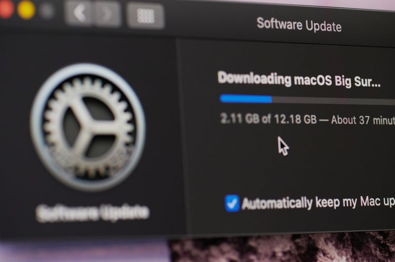 Downloading macos Big Sur