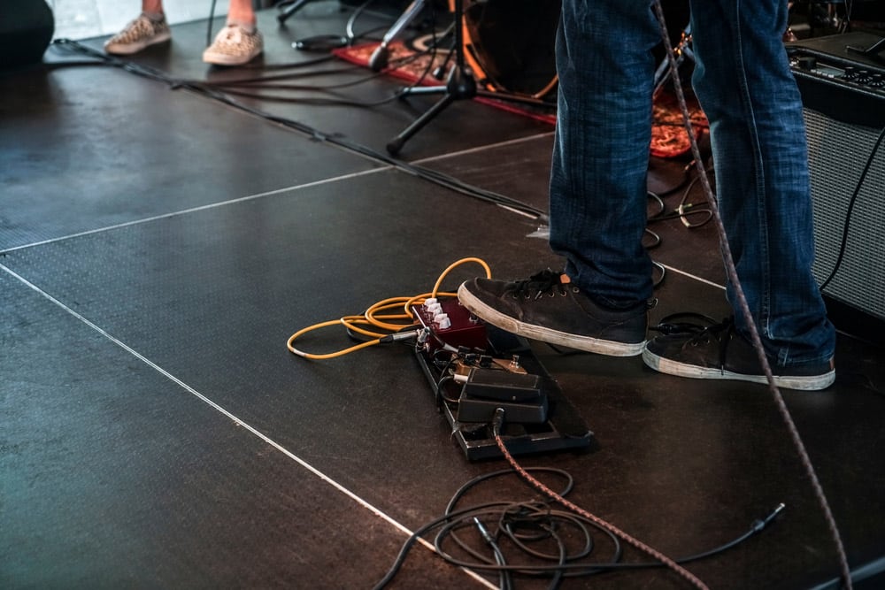 Musical instrument at the rehearsal