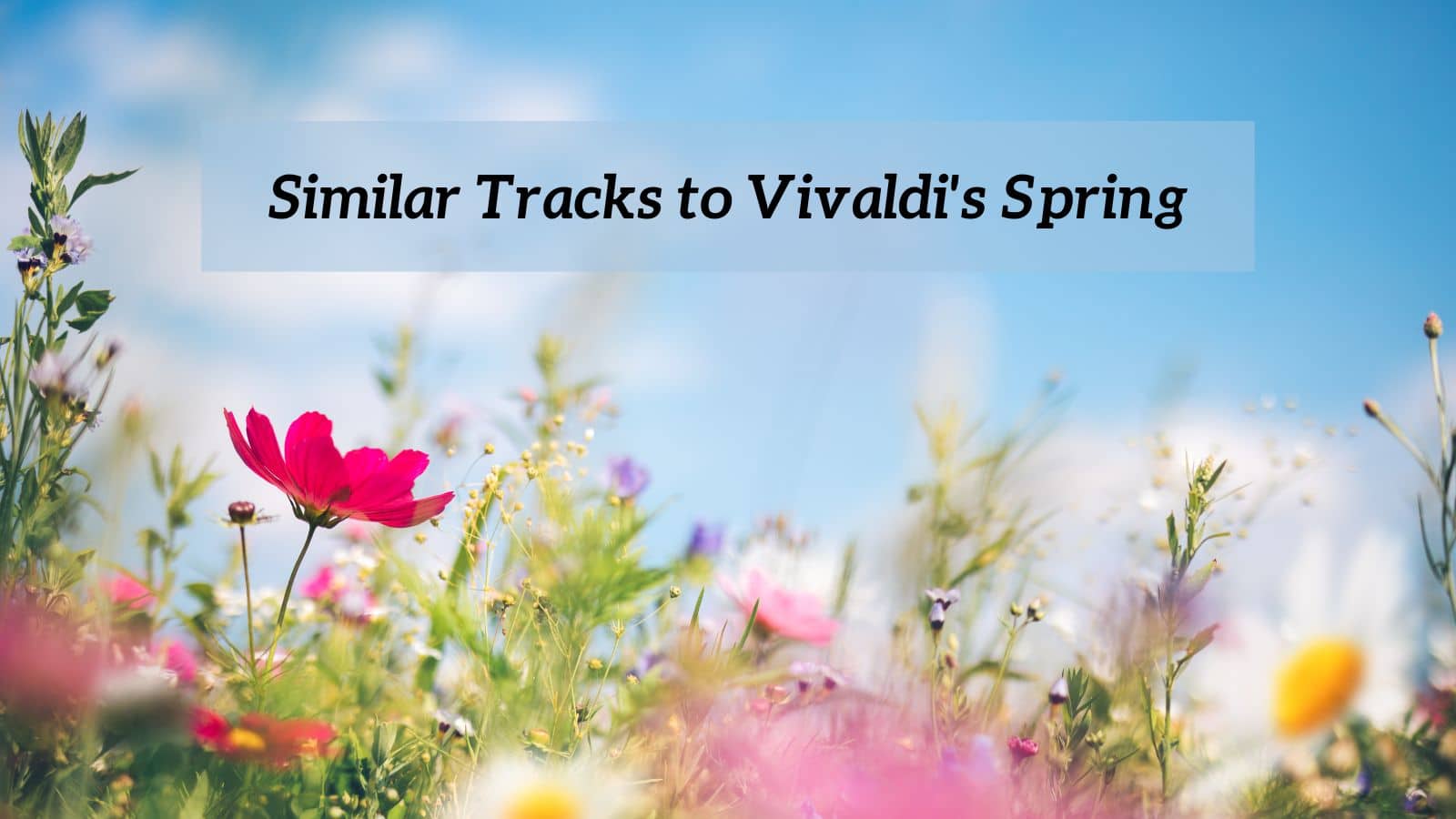 Similar Tracks to Vivaldi's Spring
