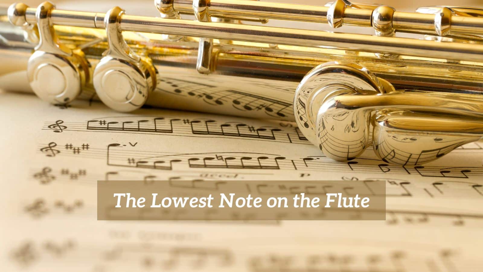 The Lowest Note on the Flute