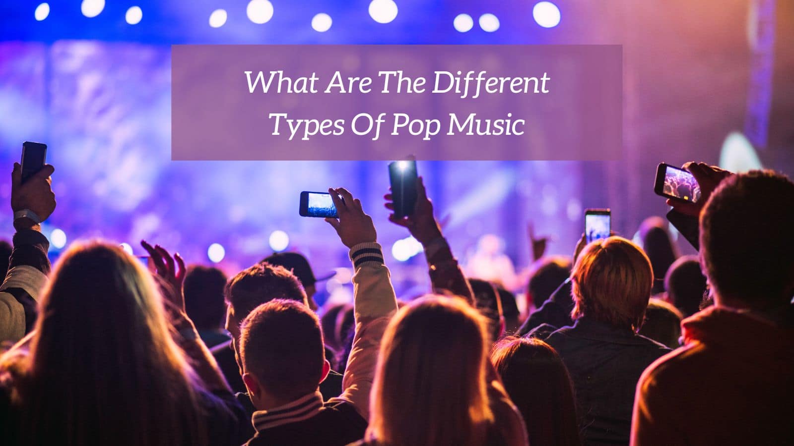 Types Of Pop Music