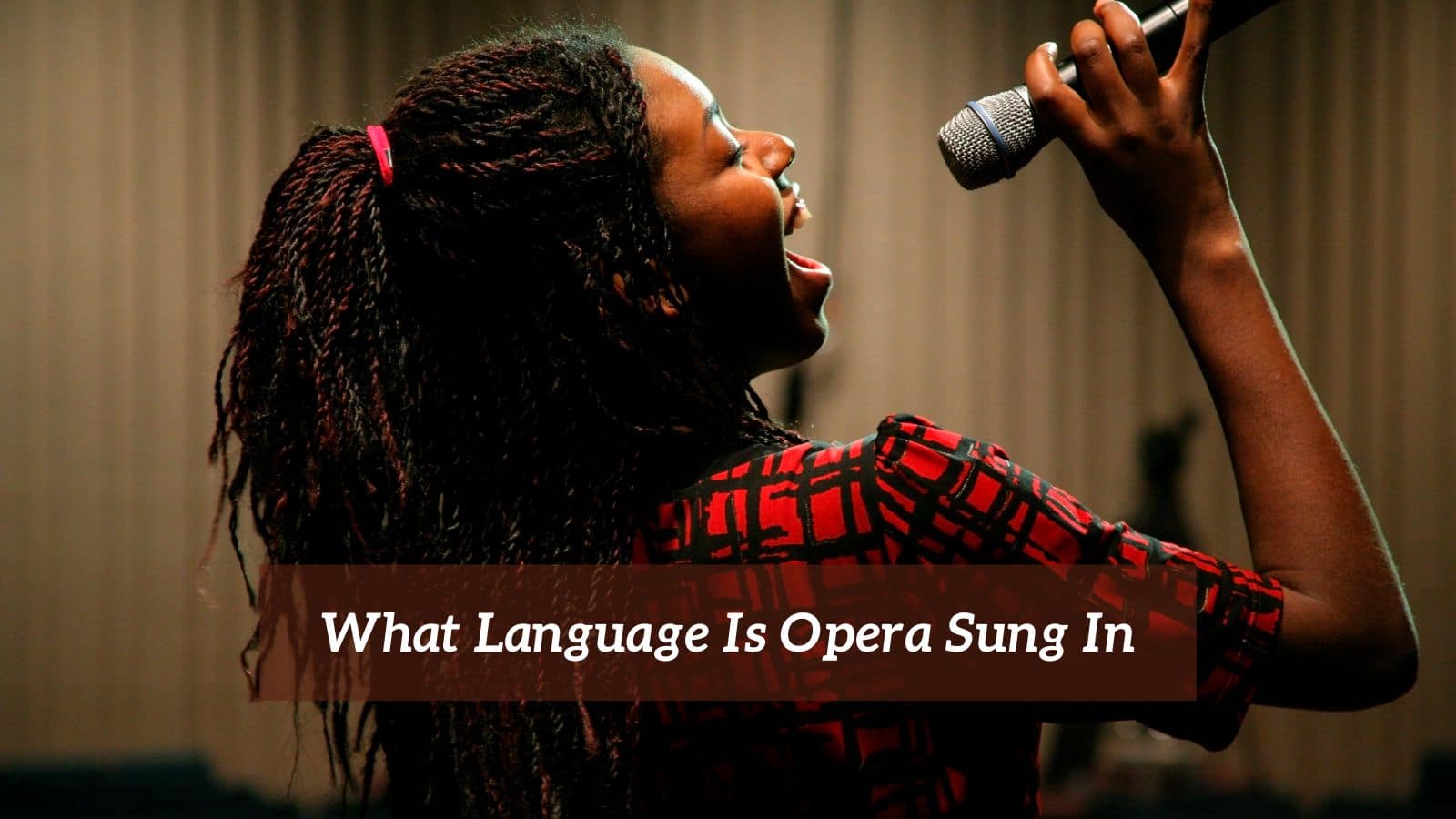 What Language Is Opera Sung In