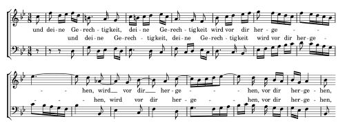 Final Section Homophonic