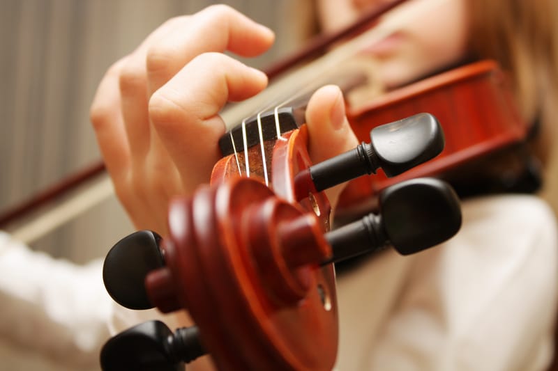 Practice violin