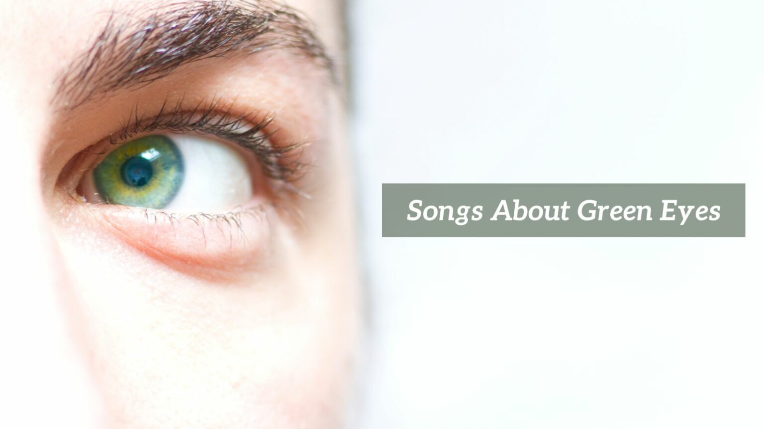 9 Pieces Songs About Green Eyes CMUSE