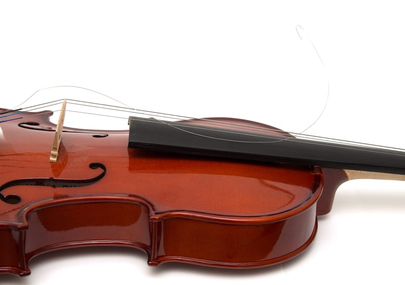 Broken Violin string