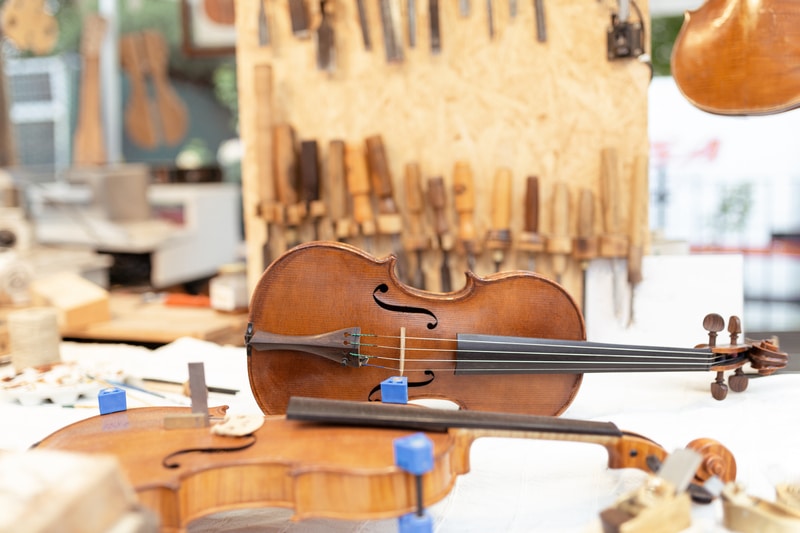 Handmade violin