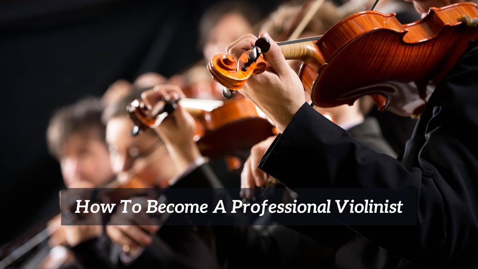 How To Become A Professional Violinist