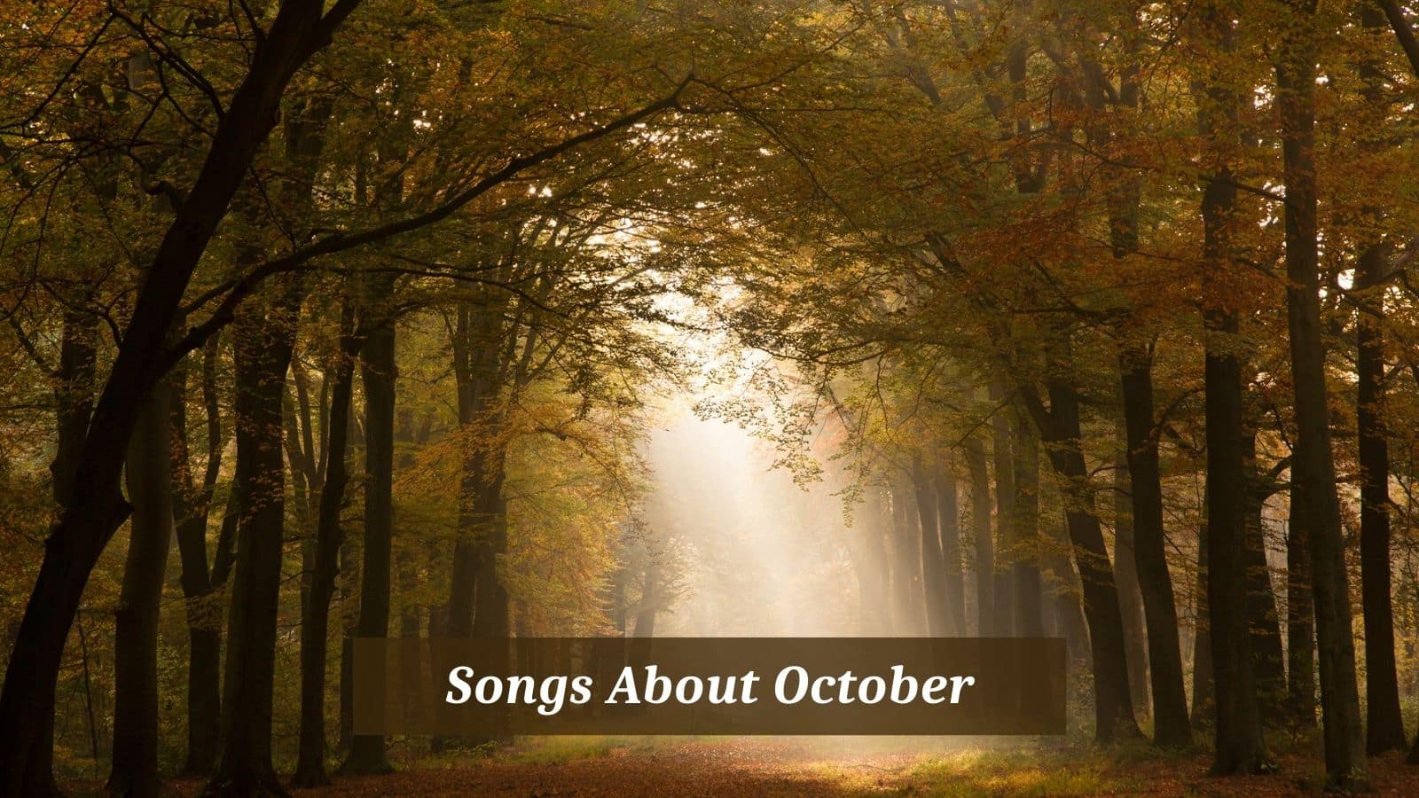 Songs About October