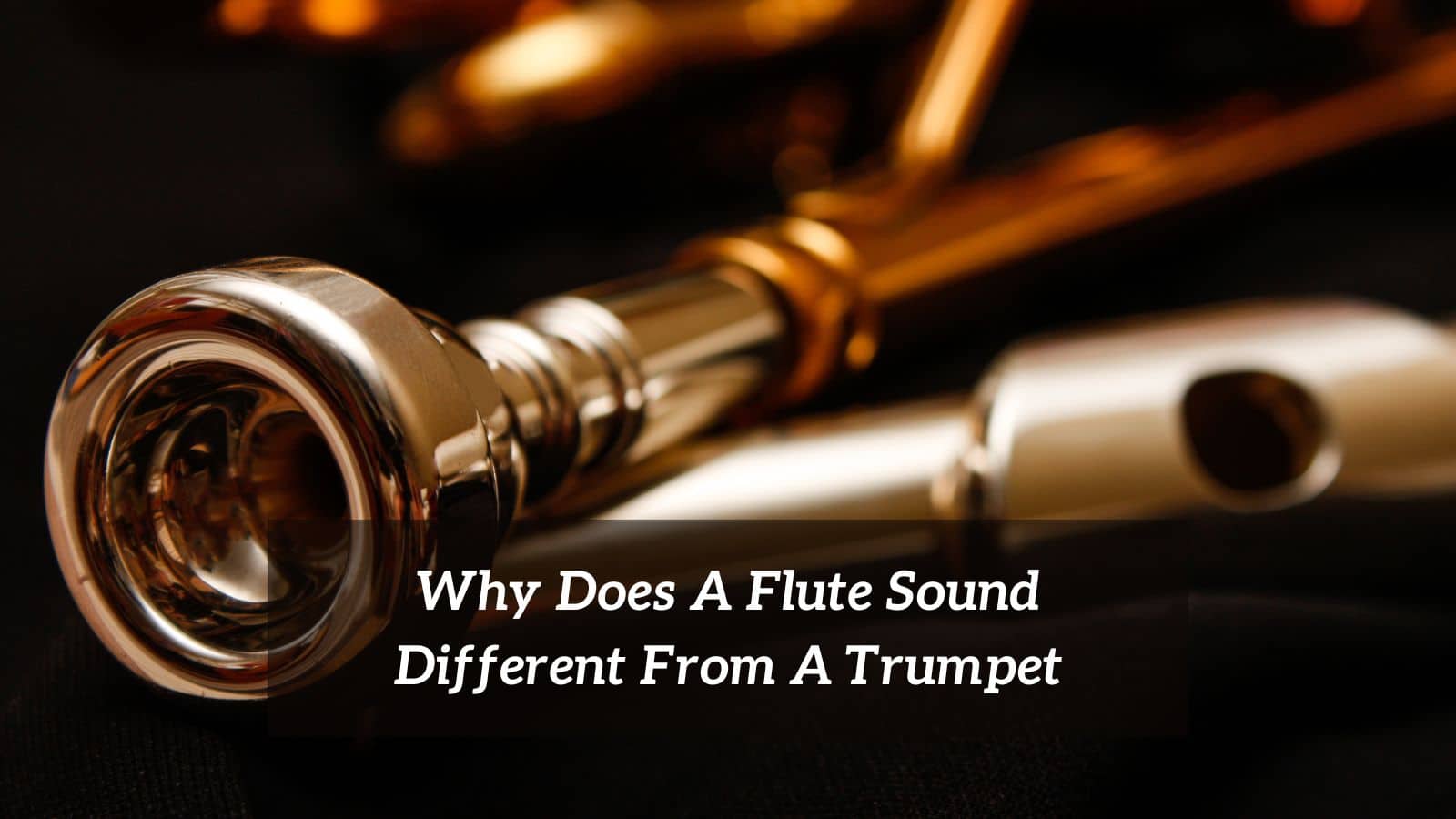 Why Does A Flute Sound Different From A Trumpet