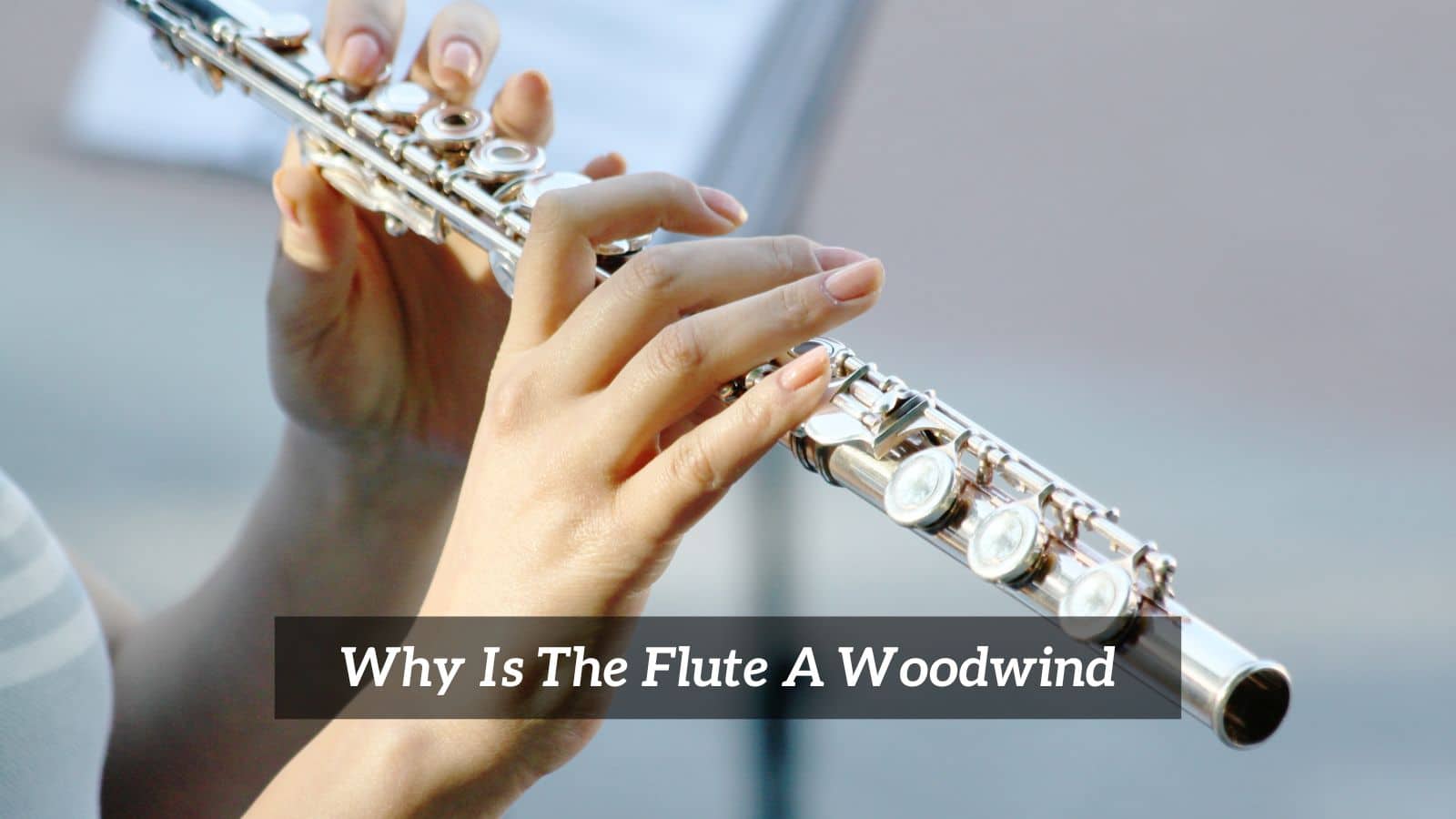 Why Is The Flute A Woodwind