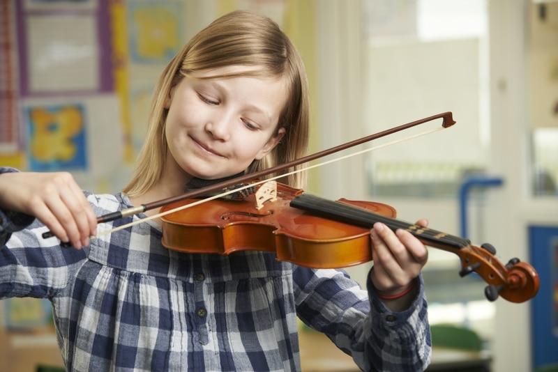 good violin posture