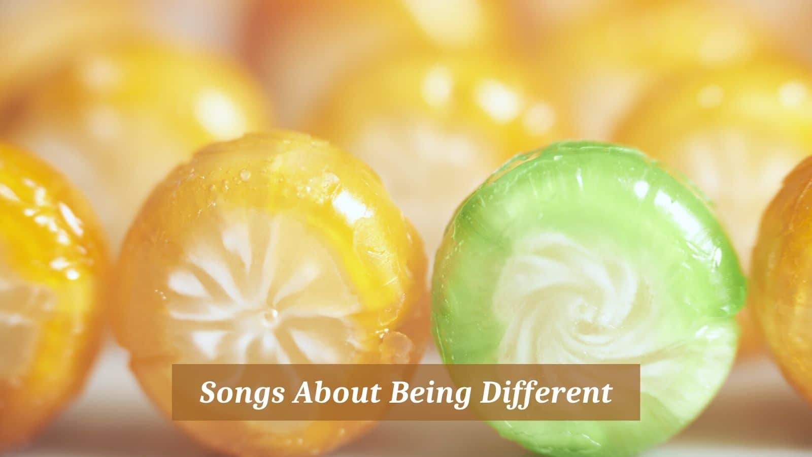 Songs About Being Different