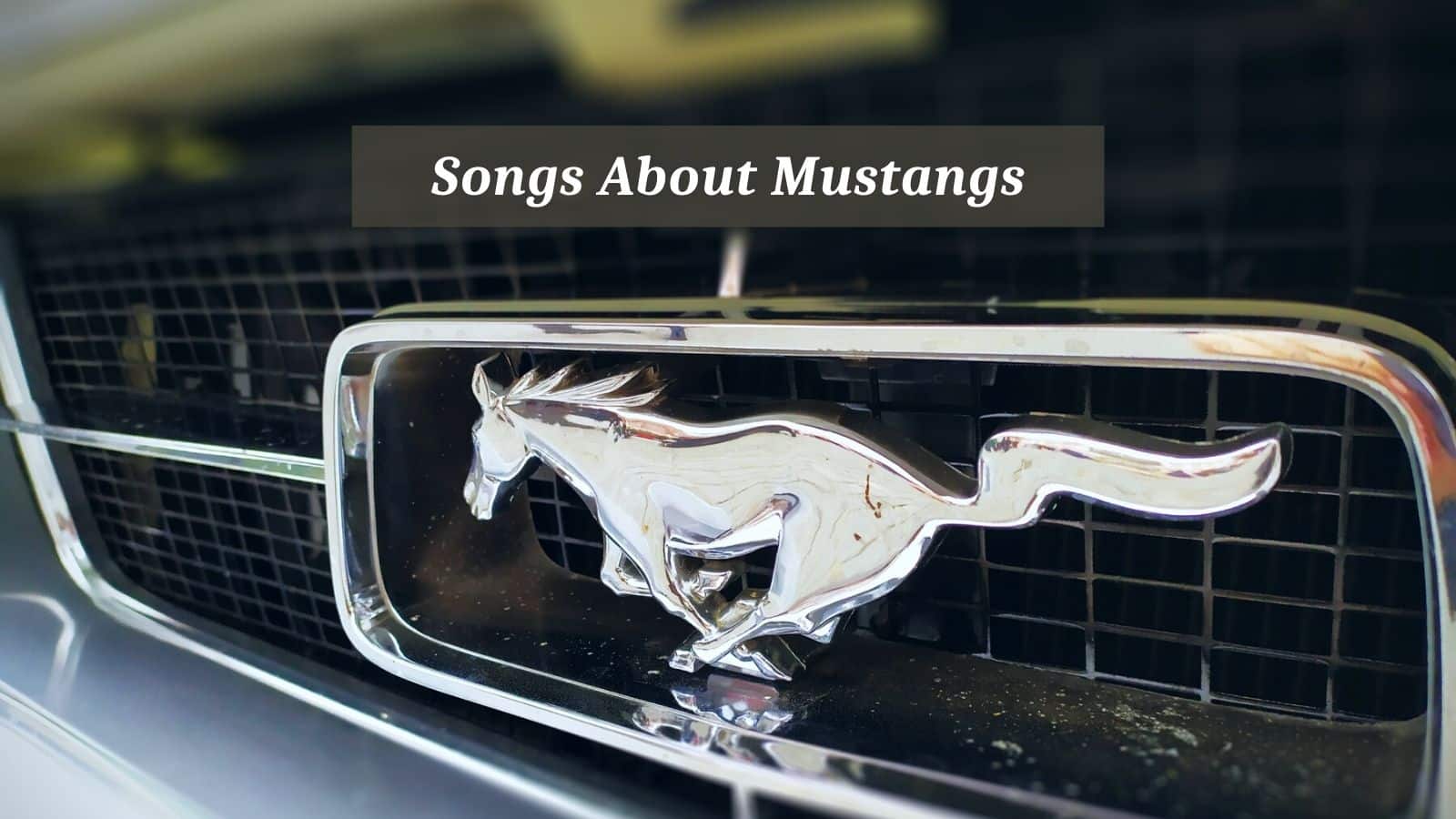 Songs About Mustangs