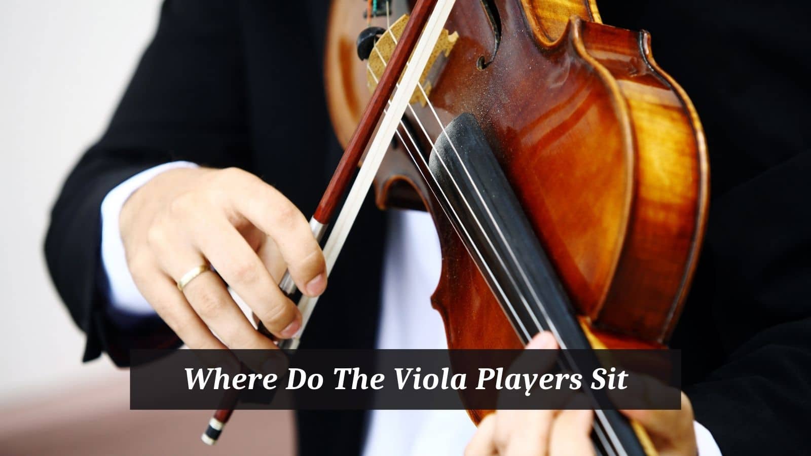 Where Do The Viola Players Sit