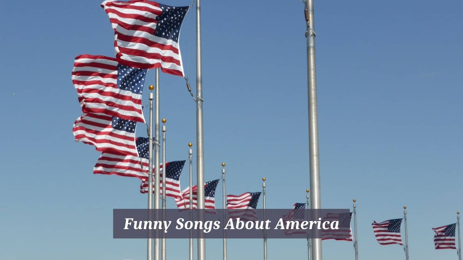 Funny Songs About America