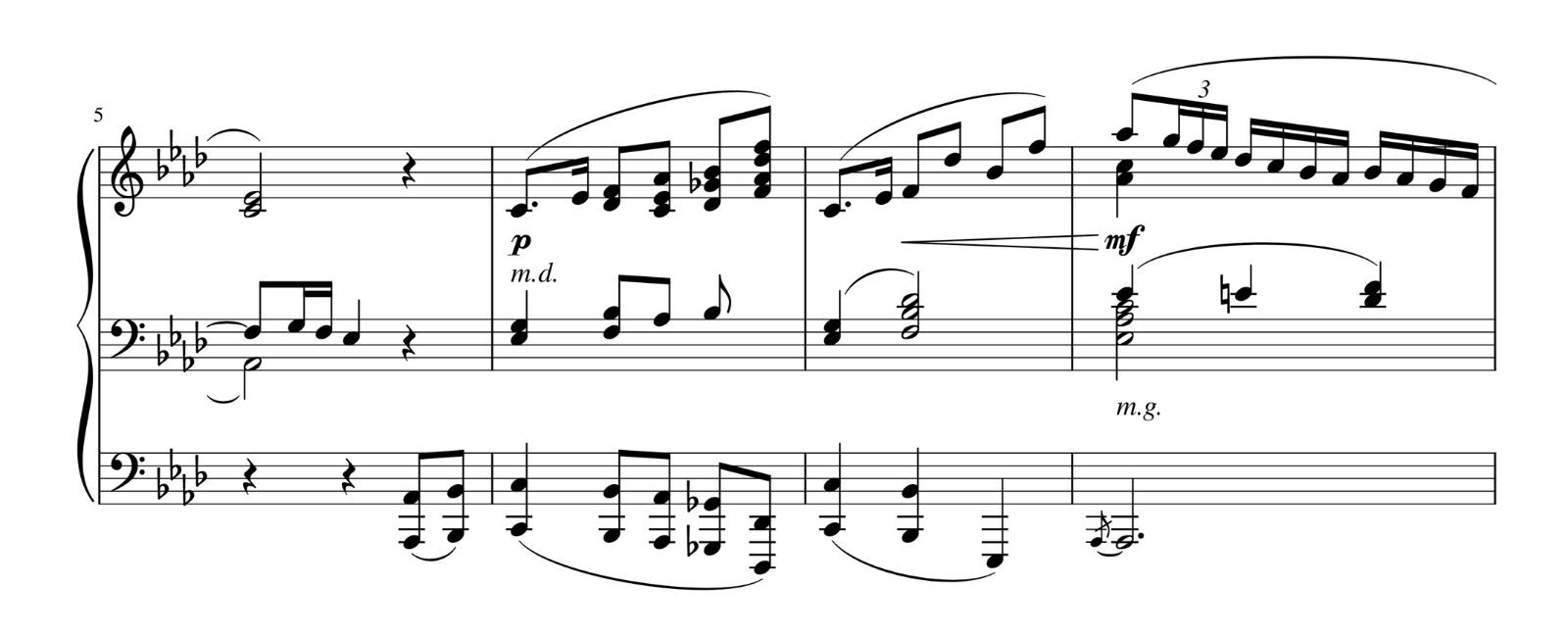 Bruyères from Preludes for Piano