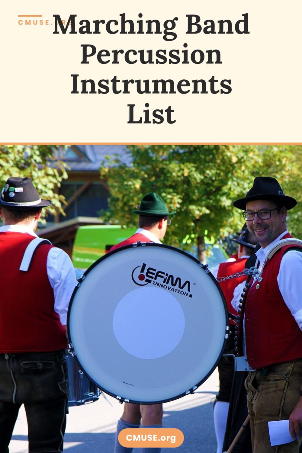 Marching Band Percussion Instruments List