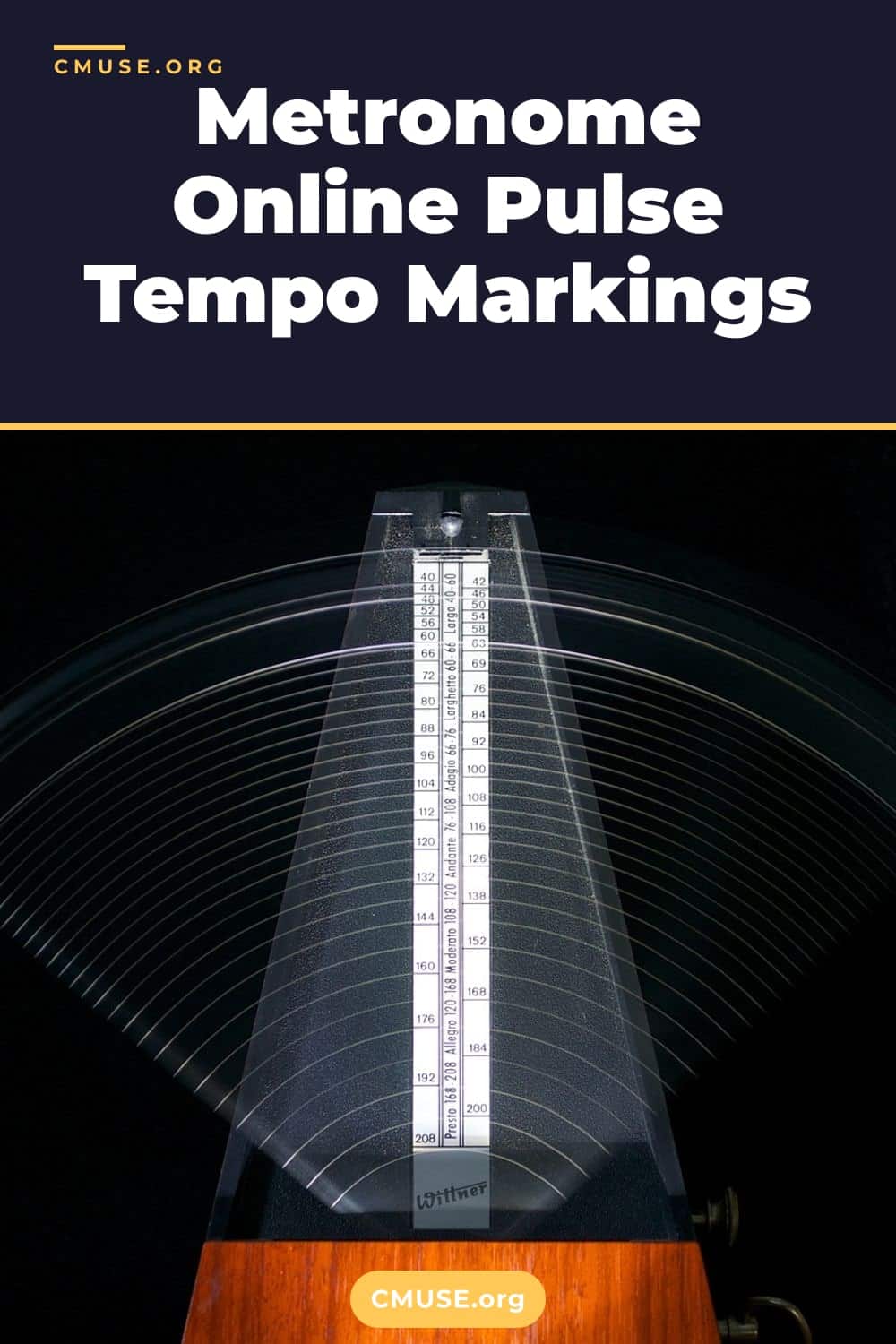 Metronome Online Pulse Tempo Markings