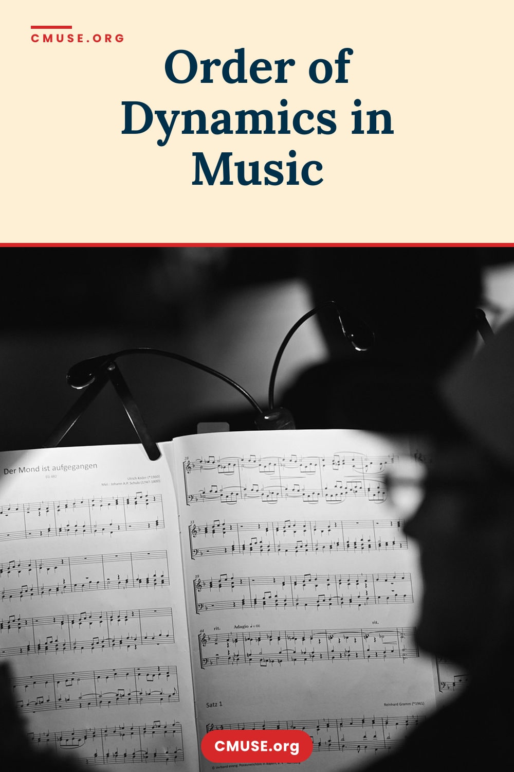 Order of Dynamics in Music Order of Dynamics in Music
